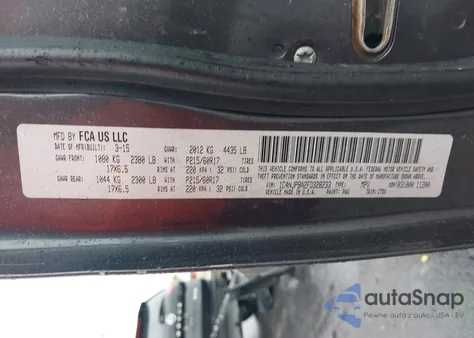 2015 Jeep Patriot Altitude Edition из США, поврежденный, VIN 1C4NJPBA2FD328233